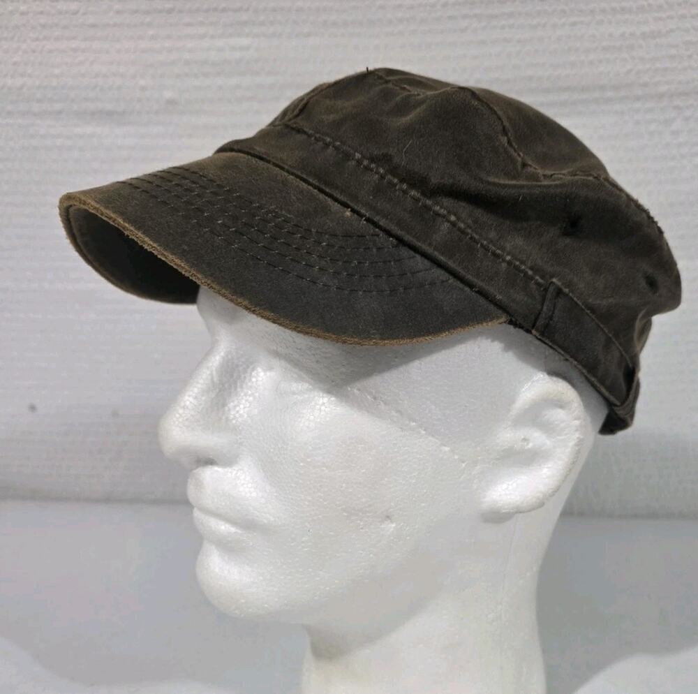 Dorfman Pacific Co DPC Weathered Cotton Military Cadet Cap S/M